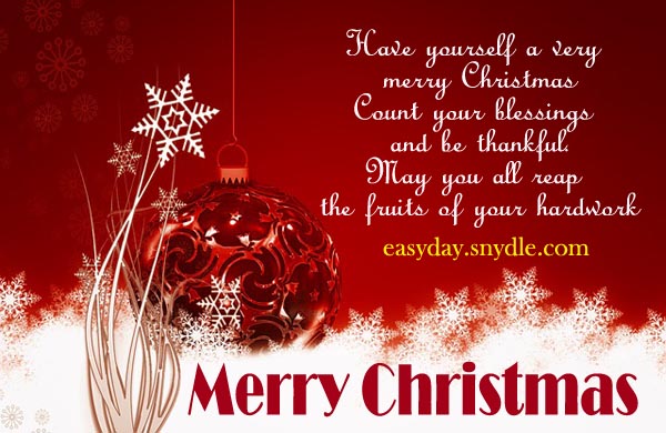 Merry Christmas Quotes - Wishes & SMS Greetings w/ Images 2016